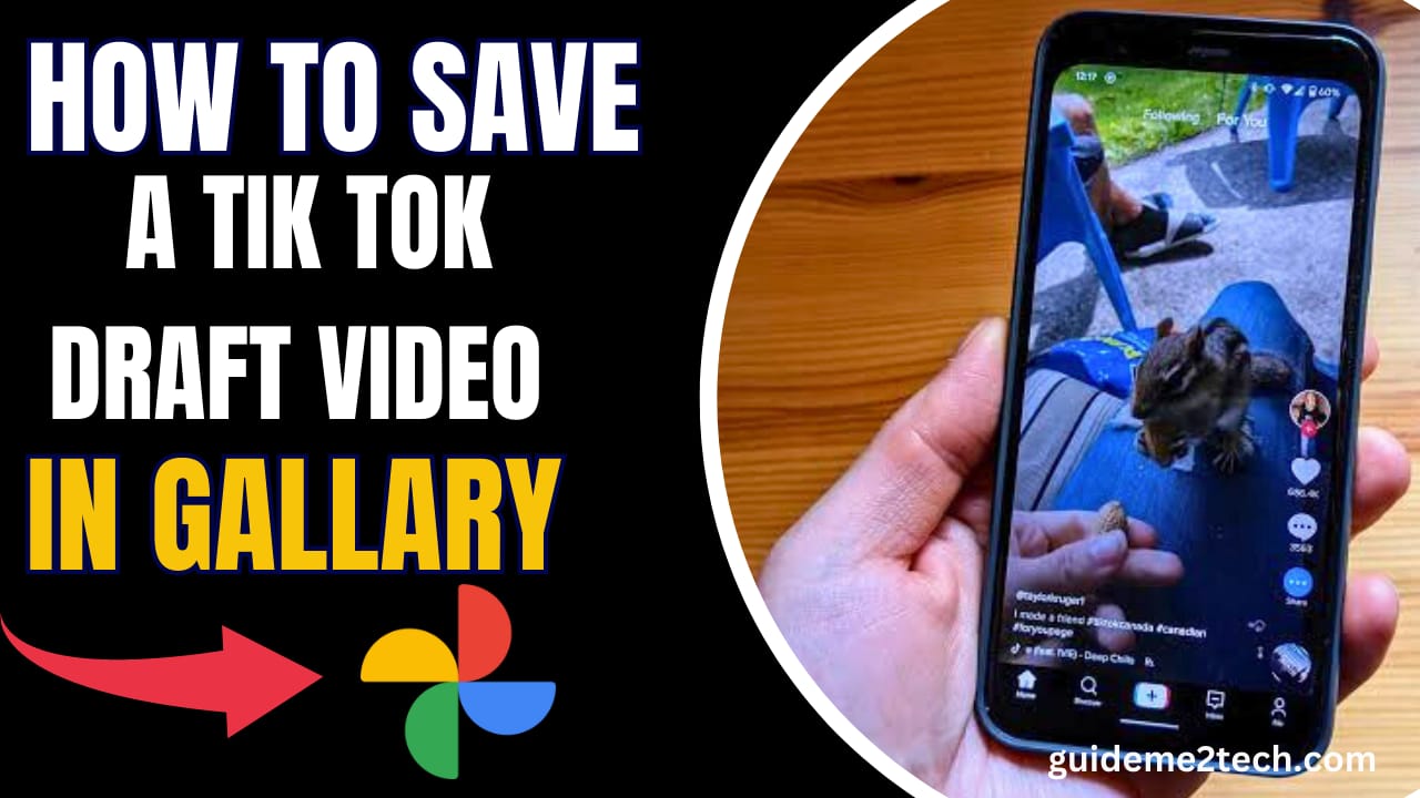 TikTok Draft video Download
